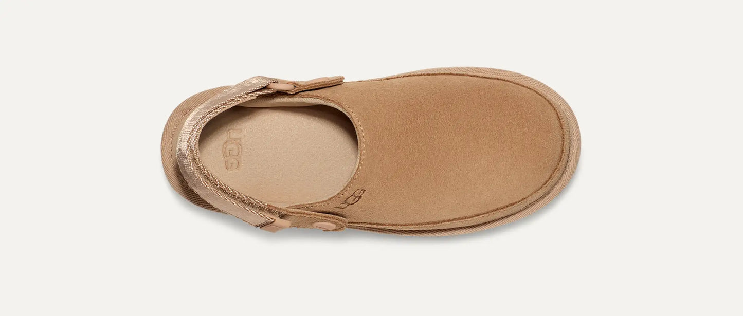 Youth UGG Golden Star Clog - Driftwood