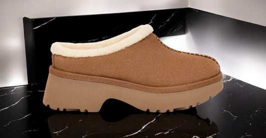 UGG Women's New Heights Cozy Clog 'Chestnut' Clogs