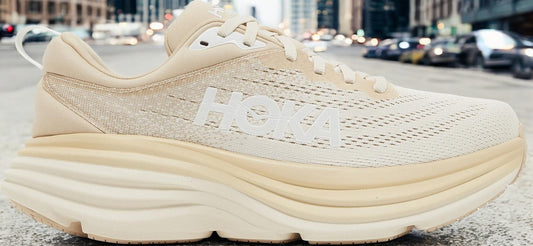 Hoka Men's One One Bondi 8 'Shifting Sand' Athletic Shoes
