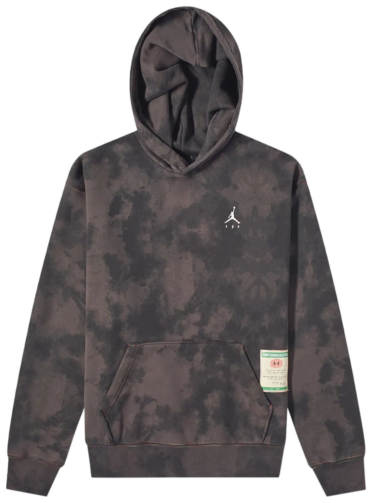 Men's Air Jordan X J Balvin Fleece Hoodie 'Flat Pewter'