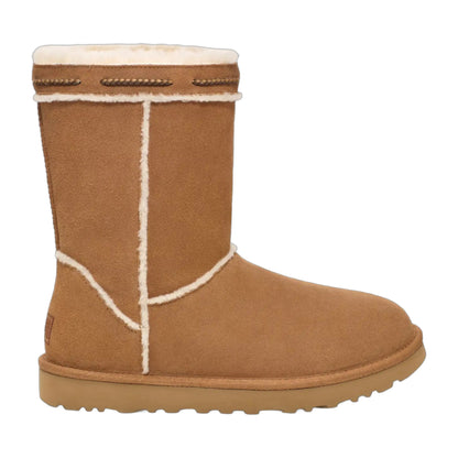 UGG Women's Classic Short Shearling Braid Boots
