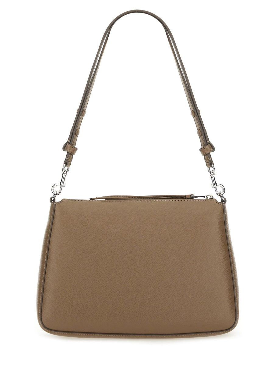Grey Shoulder Bag