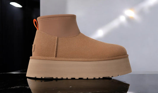 UGG Women's Classic Mini Dipper Boot 'Chestnut' Booties