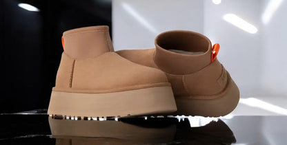 UGG Women's Classic Mini Dipper Boot 'Chestnut' Booties