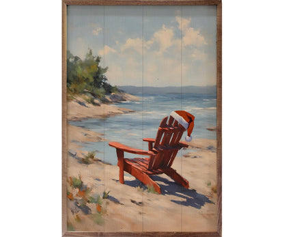 Kendrick Home Santa's Beach Chair