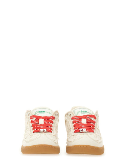 Canvas Sneakers in White