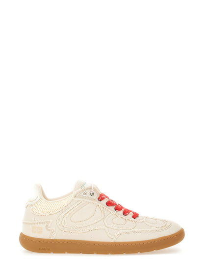 Canvas Sneakers in White