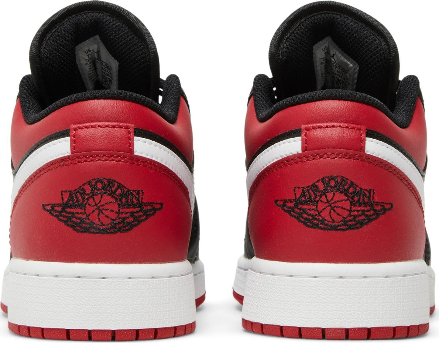 Grade School Air Jordan Retro 1 Low 'Alternate Bred Toe (Gs)'