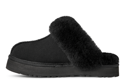 Youth UGG Disquette Slipper - Black
