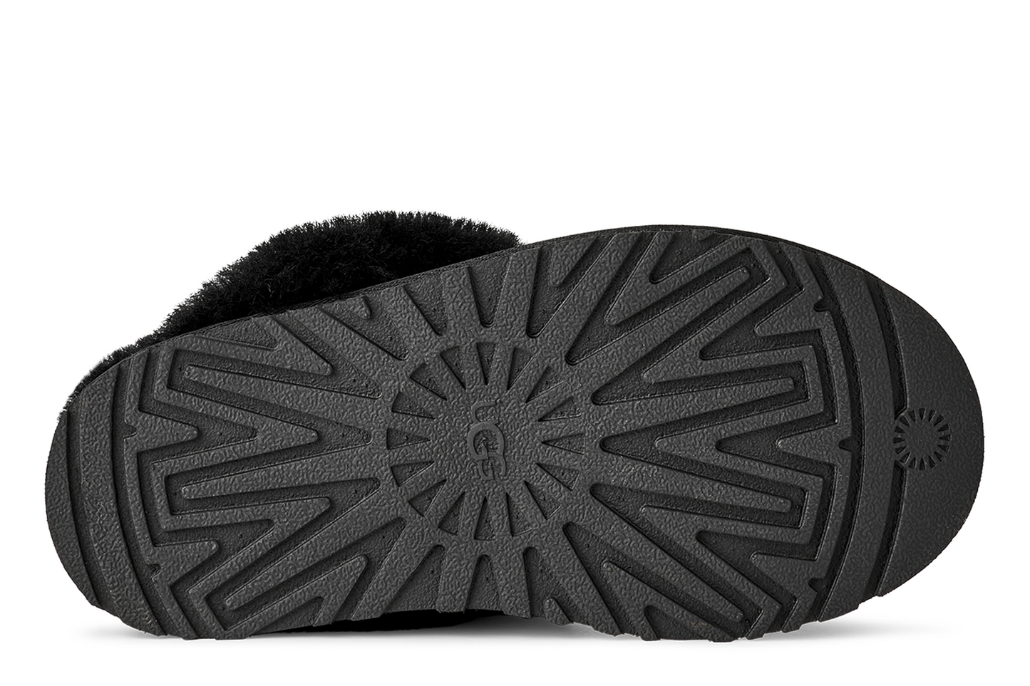 Youth UGG Disquette Slipper - Black