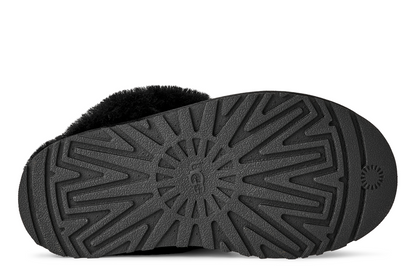 Youth UGG Disquette Slipper - Black