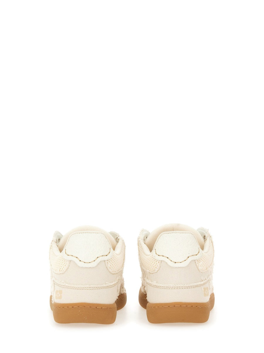 Canvas Sneakers in White