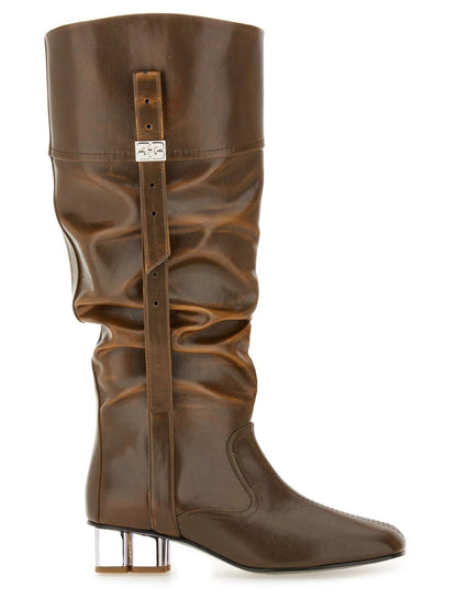 Slouchy Boot Butterfly