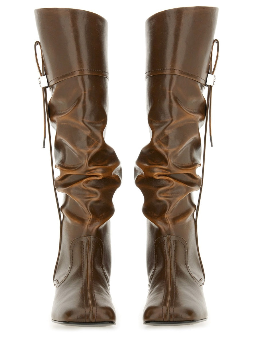 Slouchy Boot Butterfly