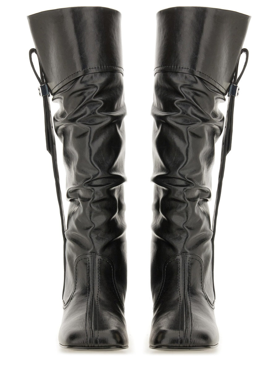 Slouchy Boot Butterfly