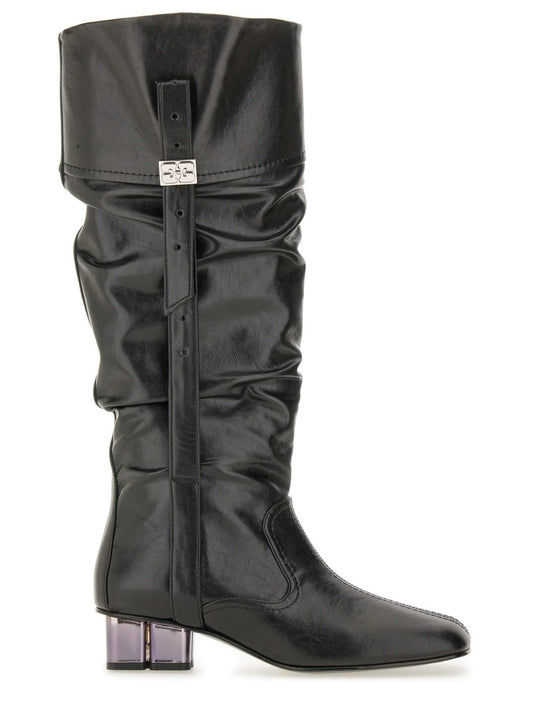 Slouchy Boot Butterfly