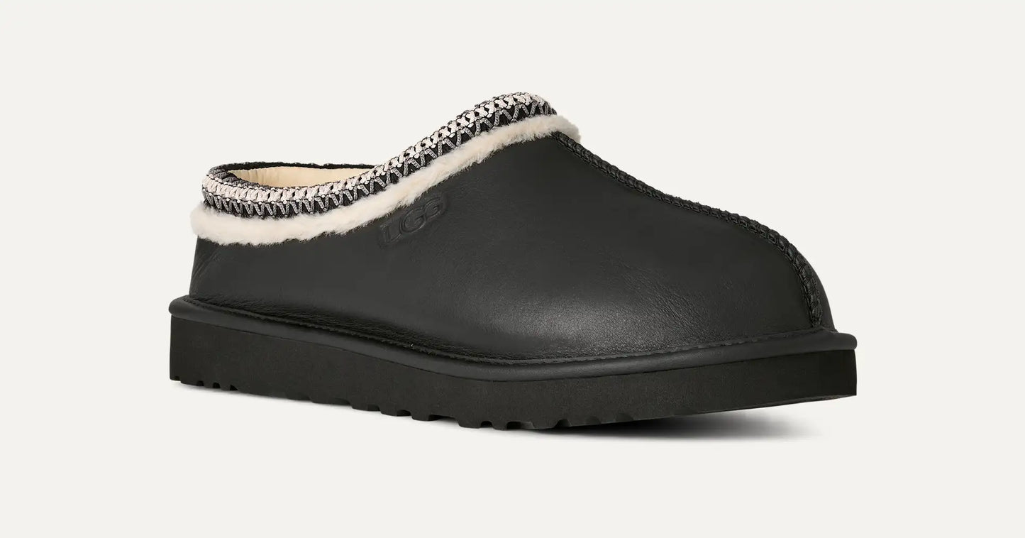 [1171303-blk] Mens Ugg Tasman Noir Slipper 'black' - Black