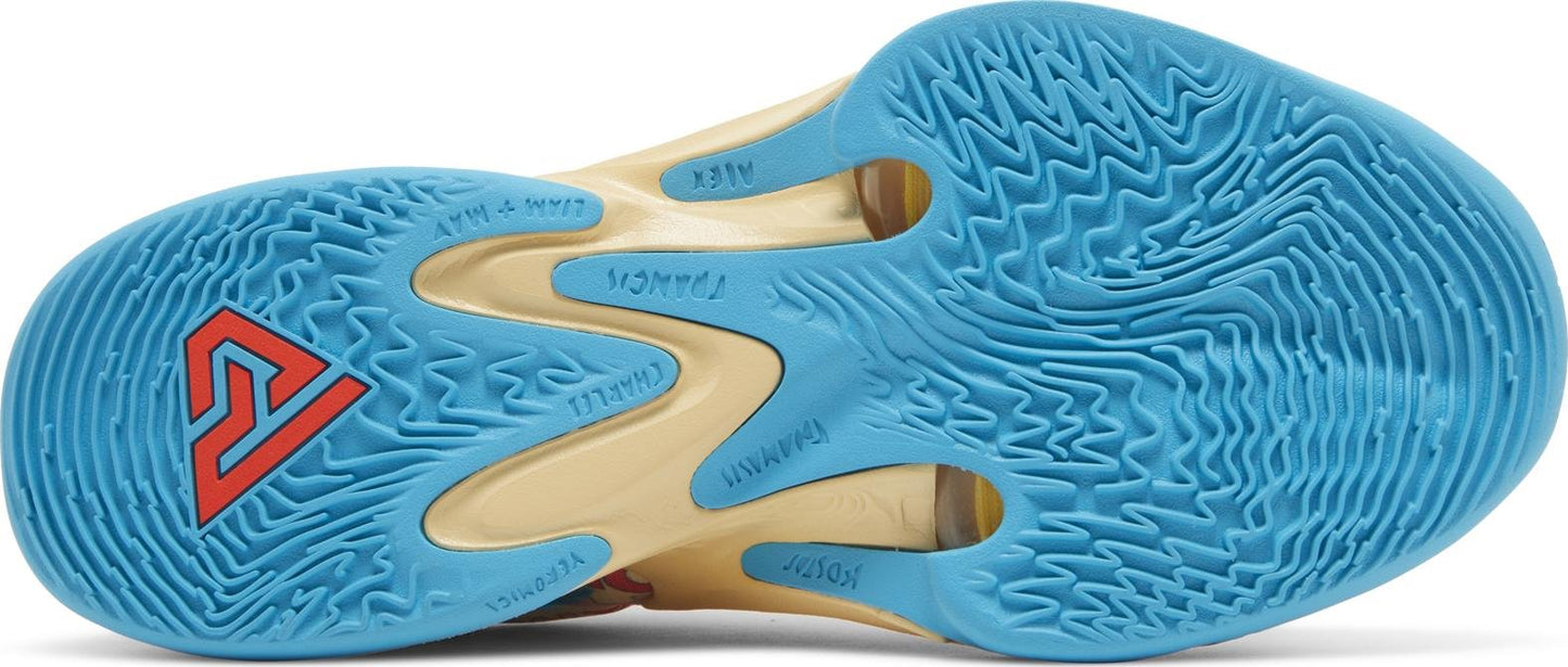 Pale Vanilla/Blue Lighning/Coral/Chalk-