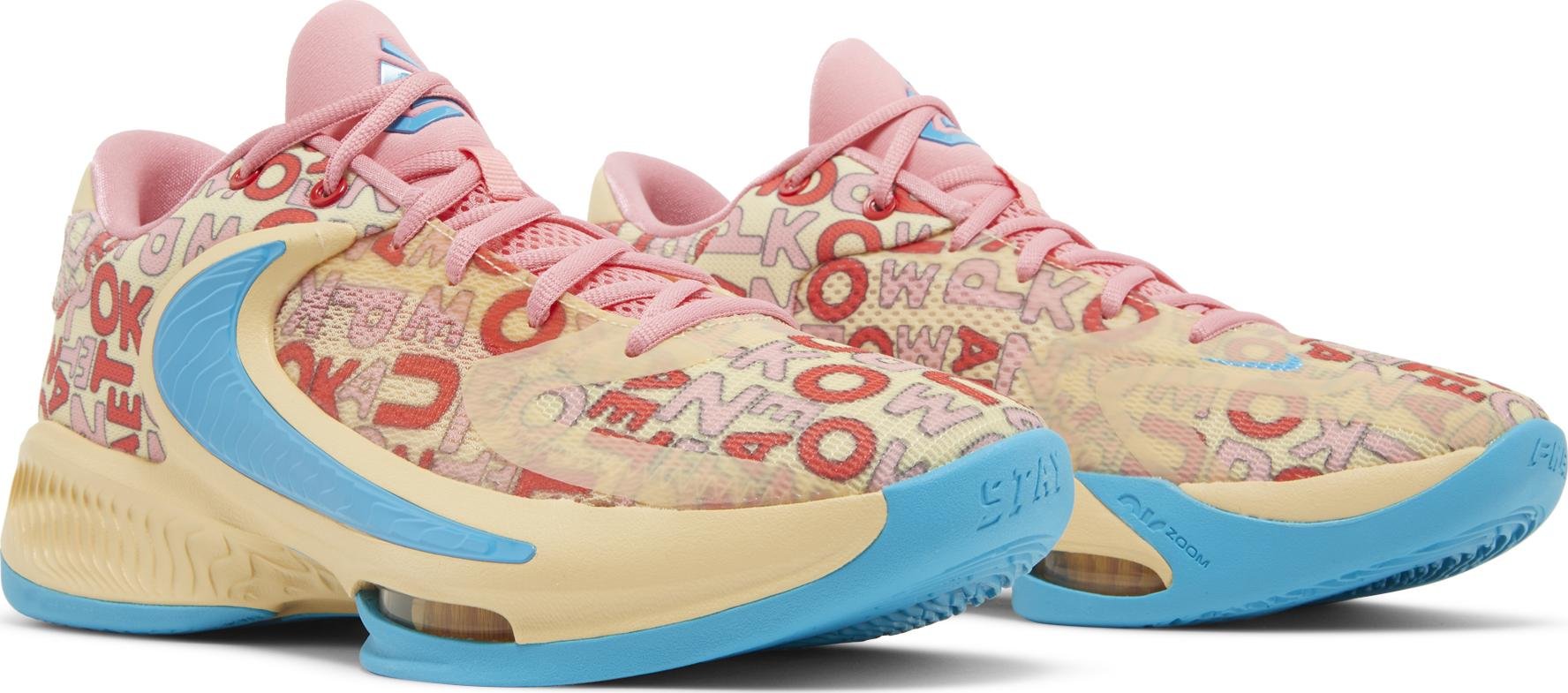 Pale Vanilla/Blue Lighning/Coral/Chalk-