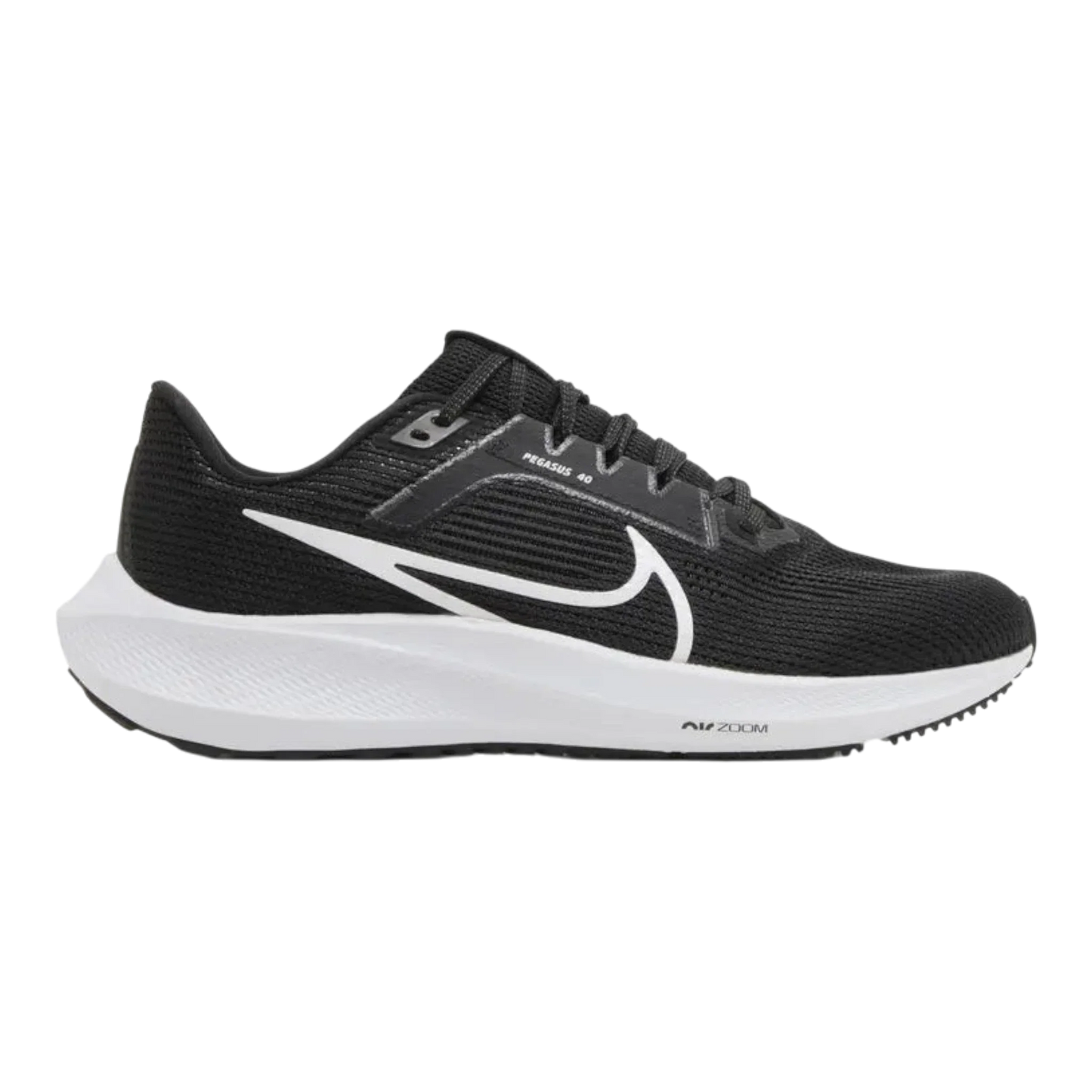Nike Pegasus 40 Women's Running Sneakers — Black & White