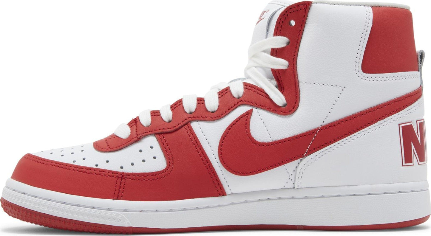 White/University Red-