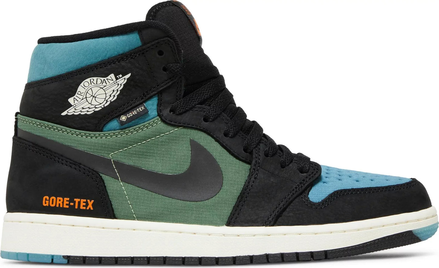 Black/Sky J Lt Olive-Bright Mandarin-