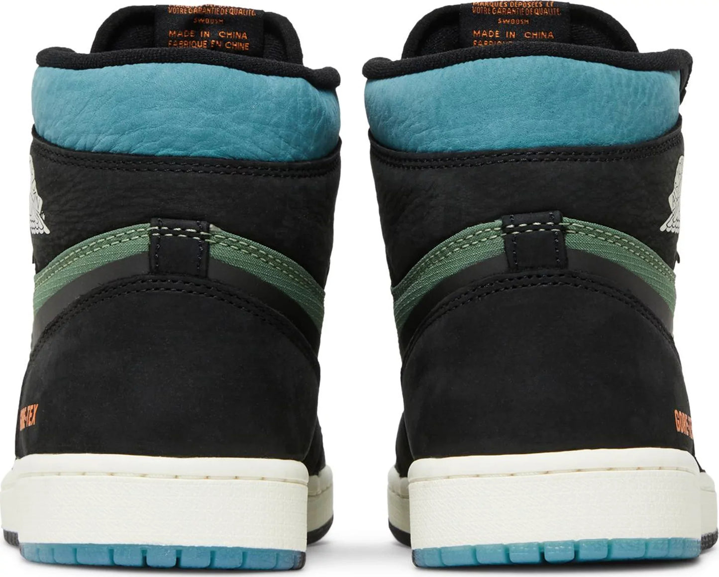 Black/Sky J Lt Olive-Bright Mandarin-