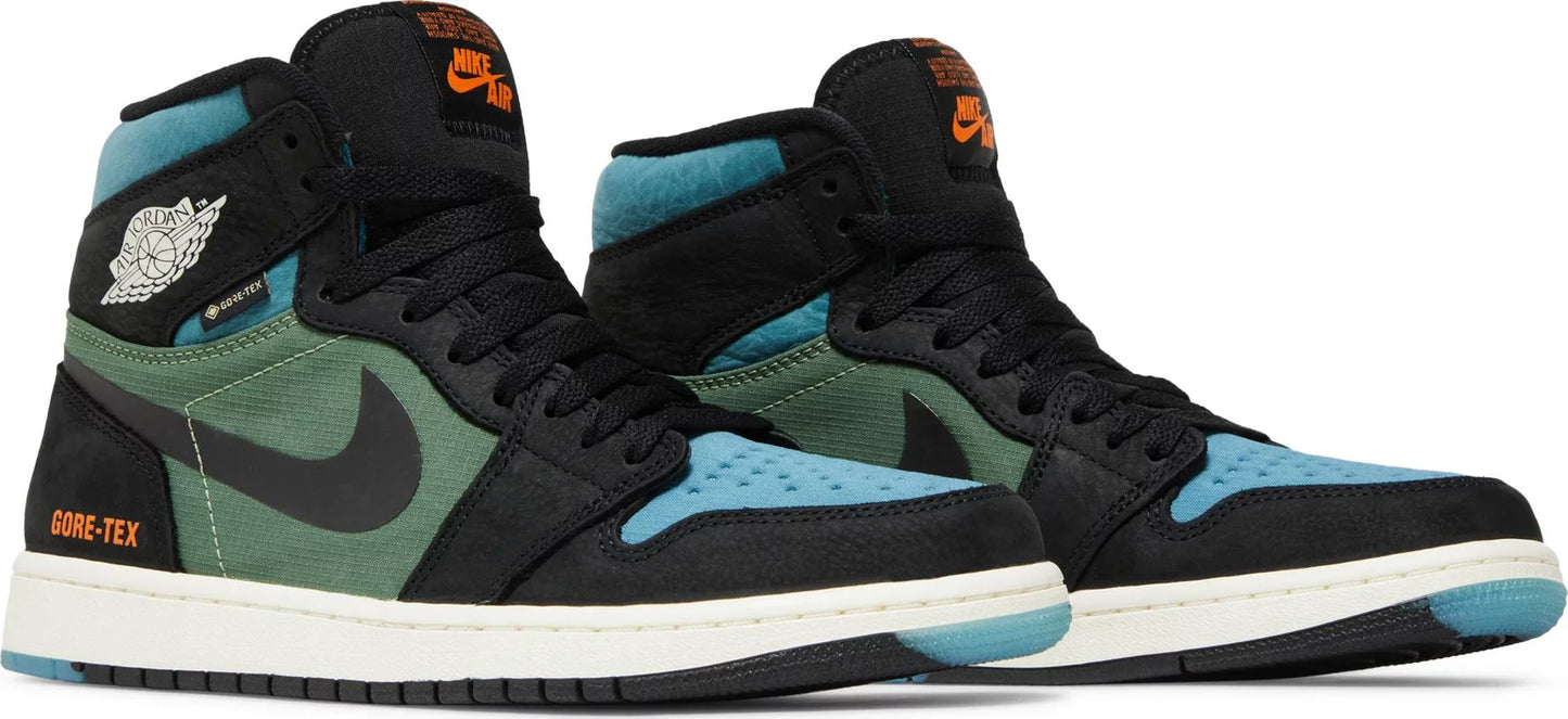 Black/Sky J Lt Olive-Bright Mandarin-