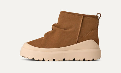 [1173811-cwtc] Mens Ugg Heritage Utility Mini Boot 'chestnut Whitecap' - Chestnut/whitecap