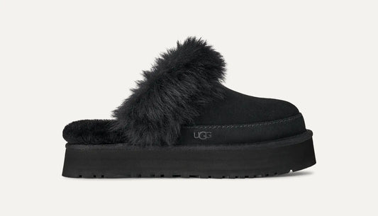 UGG Women's Disquette Chalet Slipper 'Black'