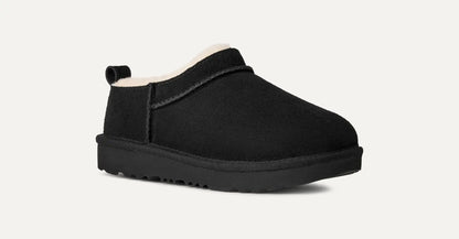 UGG Kids Classic Micro Slipper 'Black' Slippers