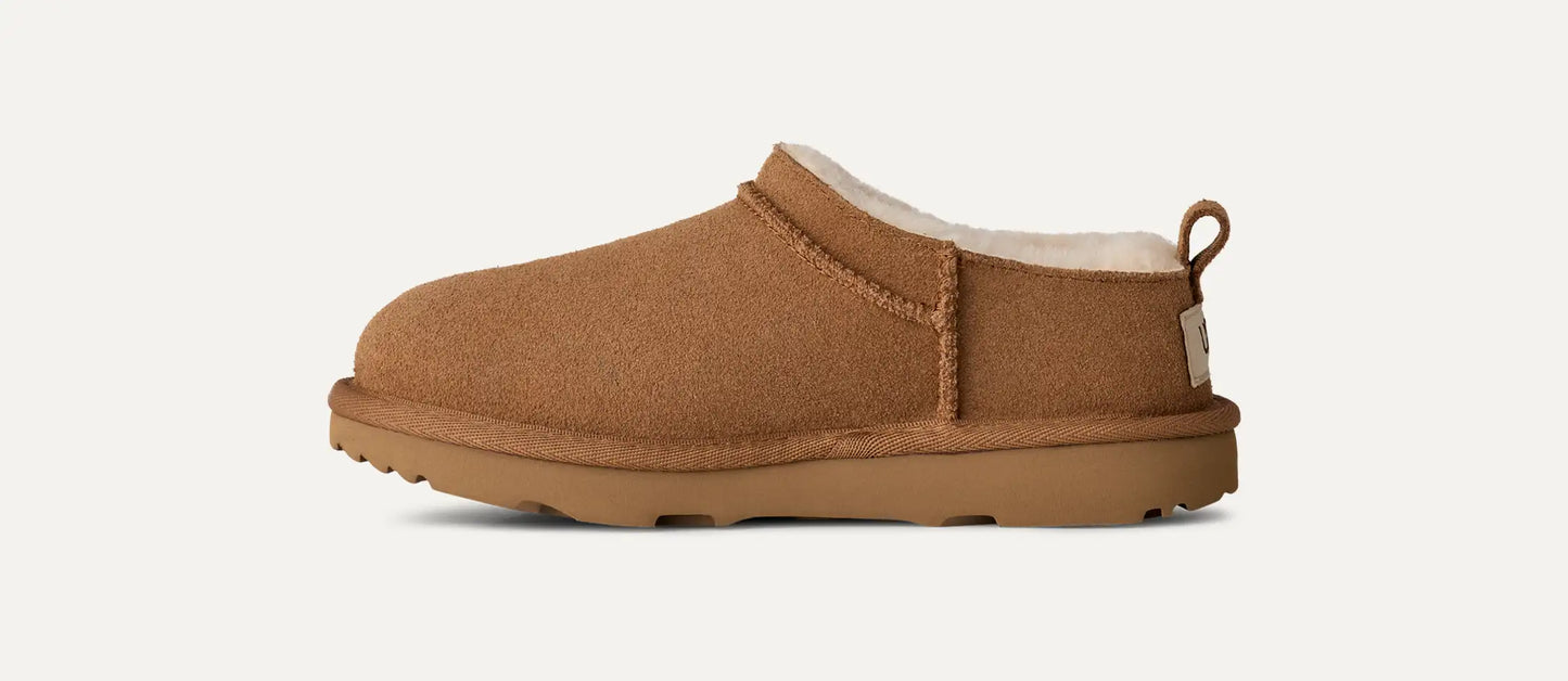 UGG Kids' Classic Micro Slipper 'Chestnut'