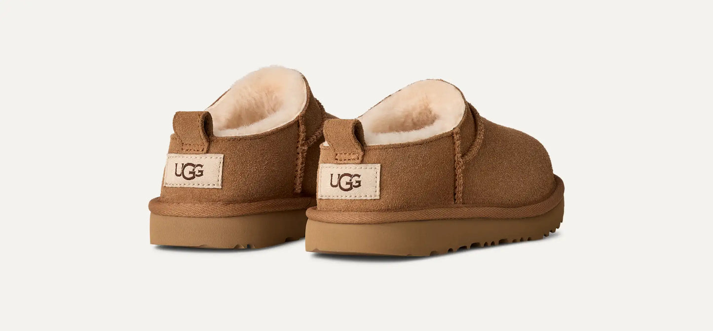 UGG Kids Classic Micro Slipper 'Chestnut' Slippers