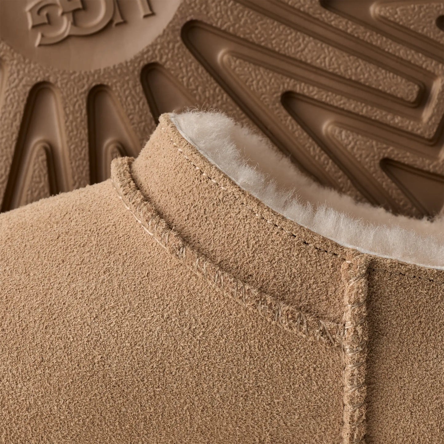 UGG Kids' Classic Micro Slipper 'Sand'