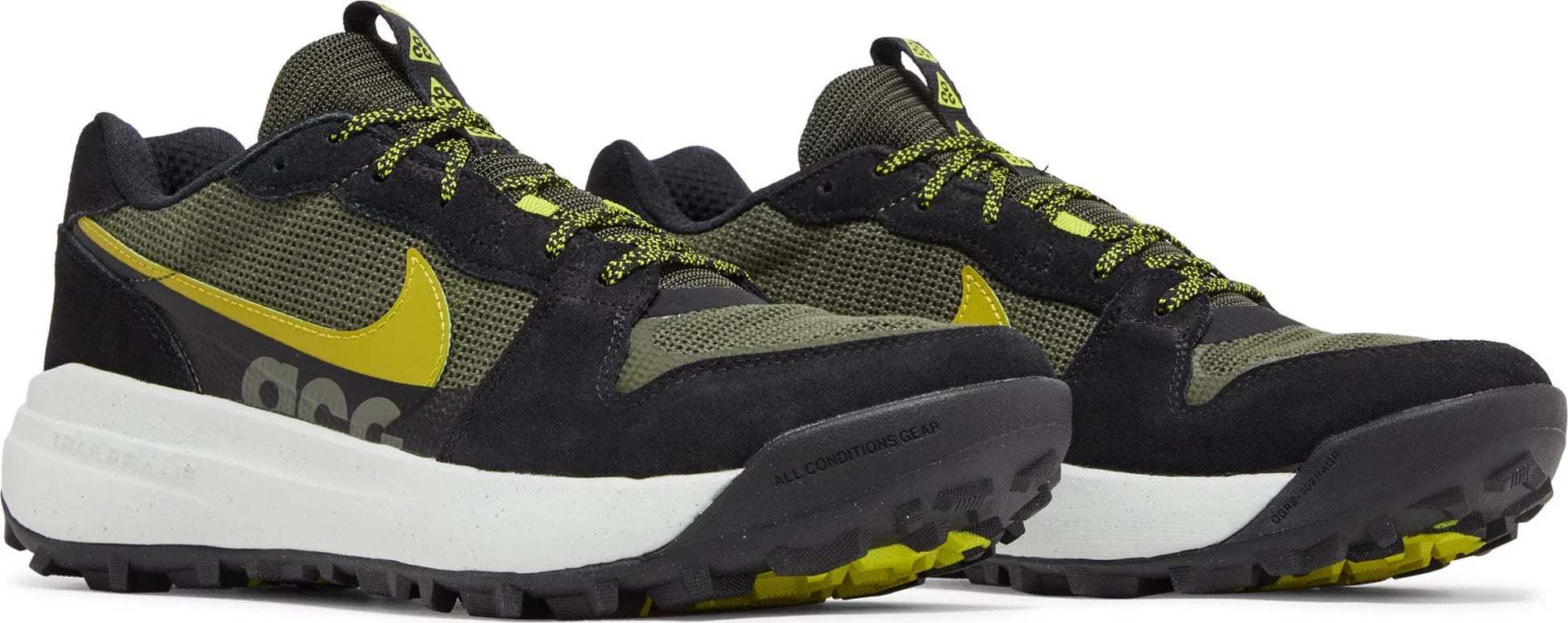 Cargo Khaki/Moss-Black-Bright Cactus-
