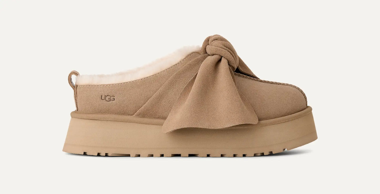 UGG Women's Platform Slip-On Bow