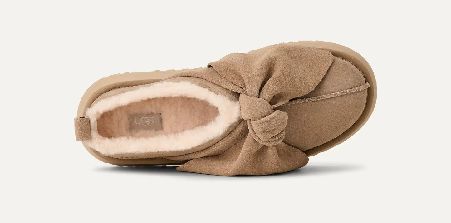 UGG Women's Platform Slip-On Bow
