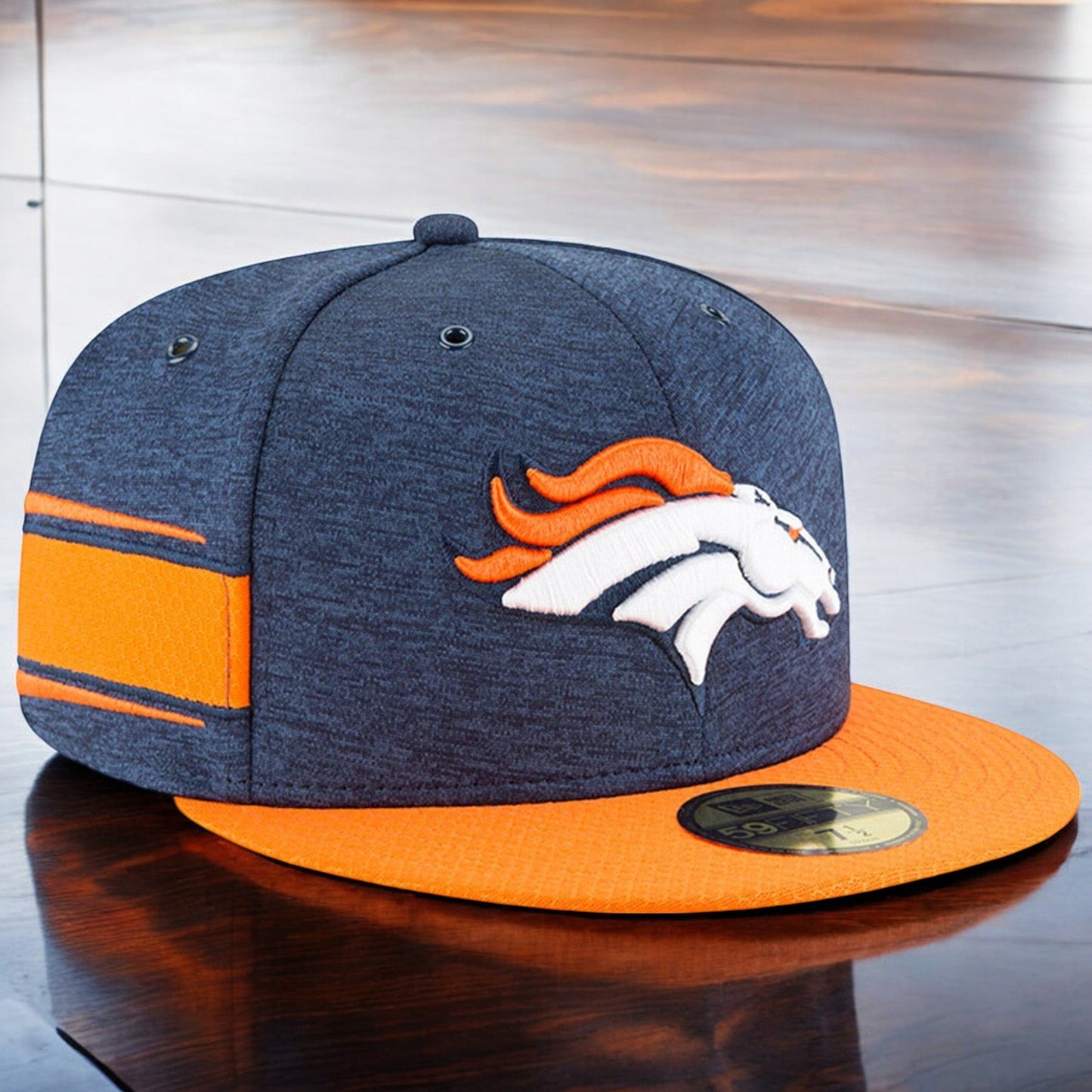 Men's New Era NFL 2018 Sideline Home Official 59Fifty Fitted - Broncos