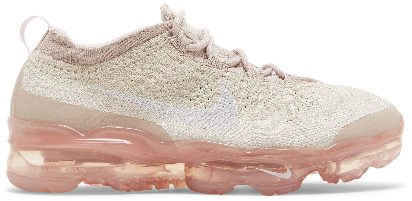 Nike Women's Air Vapormax 2023 Flyknit 'Oatmeal Pearl Pink' Sneakers