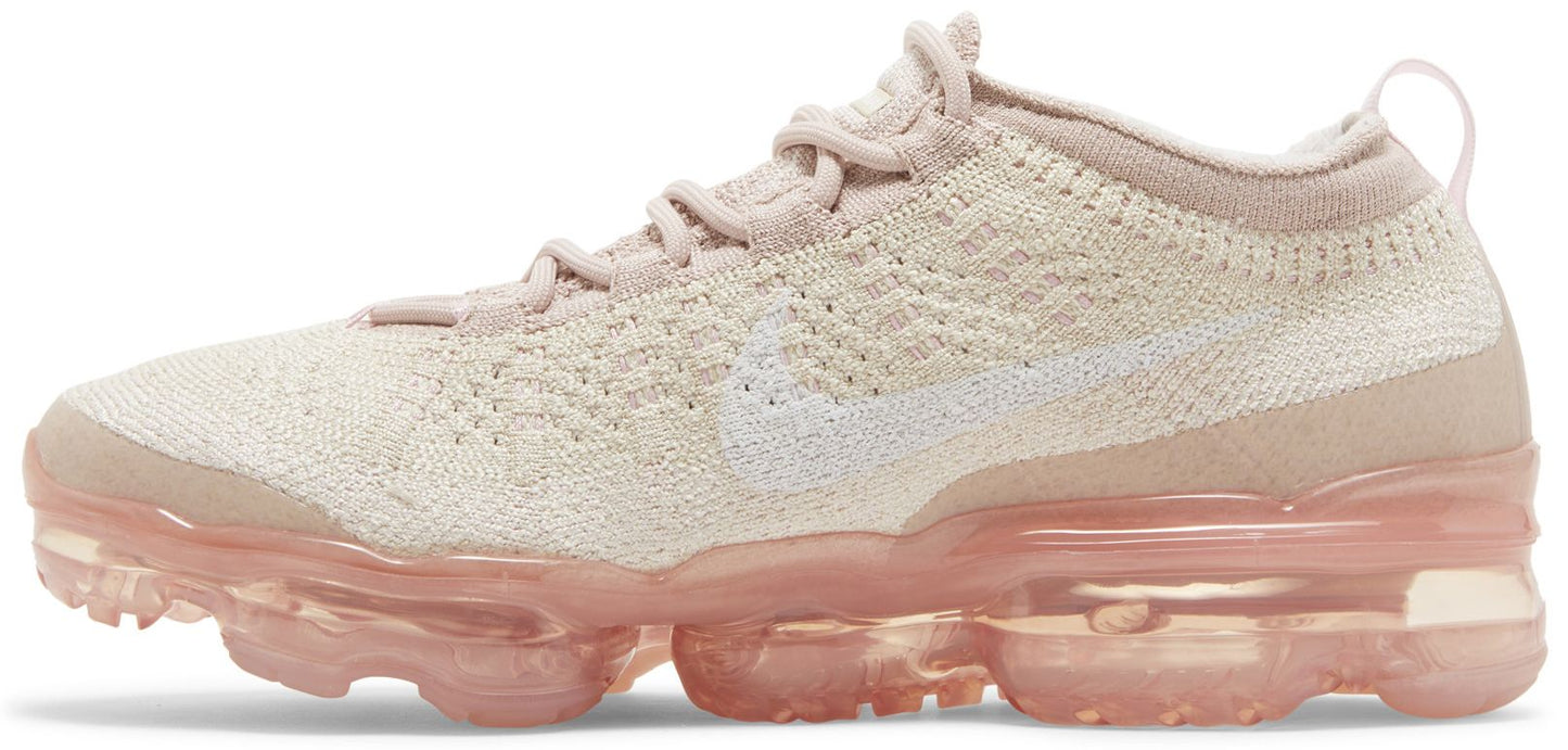 Nike Women's Air Vapormax 2023 Flyknit 'Oatmeal Pearl Pink' Sneakers