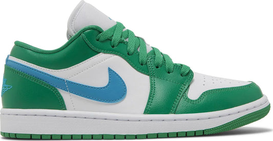 Air Jordan Women's Retro 1 Low 'Lucky Green Aquatone' Sneakers