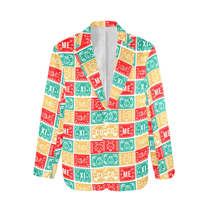 Colores De Mexico Picado Party Blazer