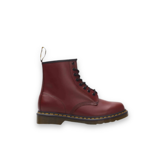 Dr. Martens Unisex 1460 Smooth Leather Lace Up Boots 'Cherry Red'