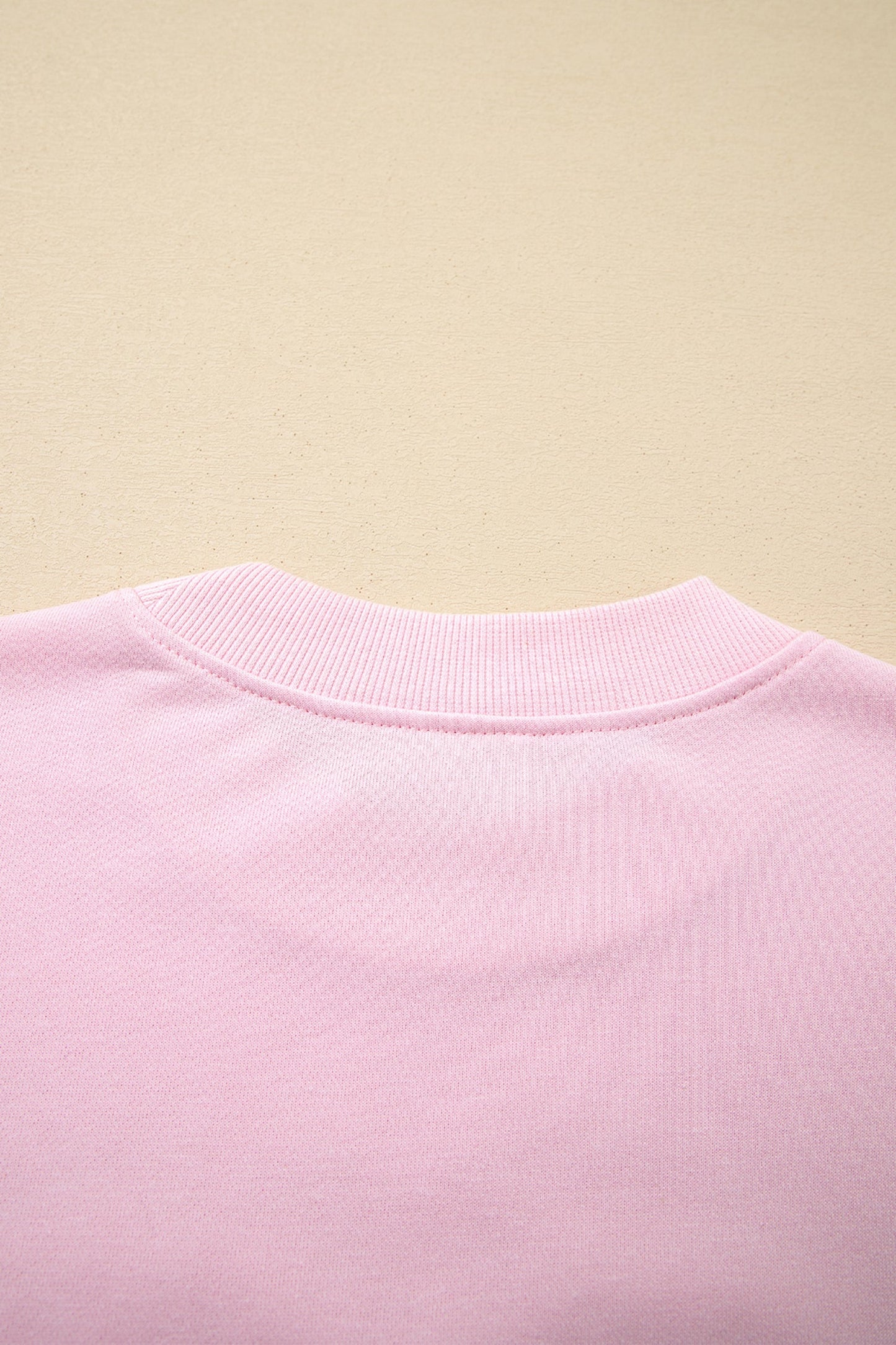 Threaded Pear Matilda Sweetheart Patchwork Oversize Sweatshirt