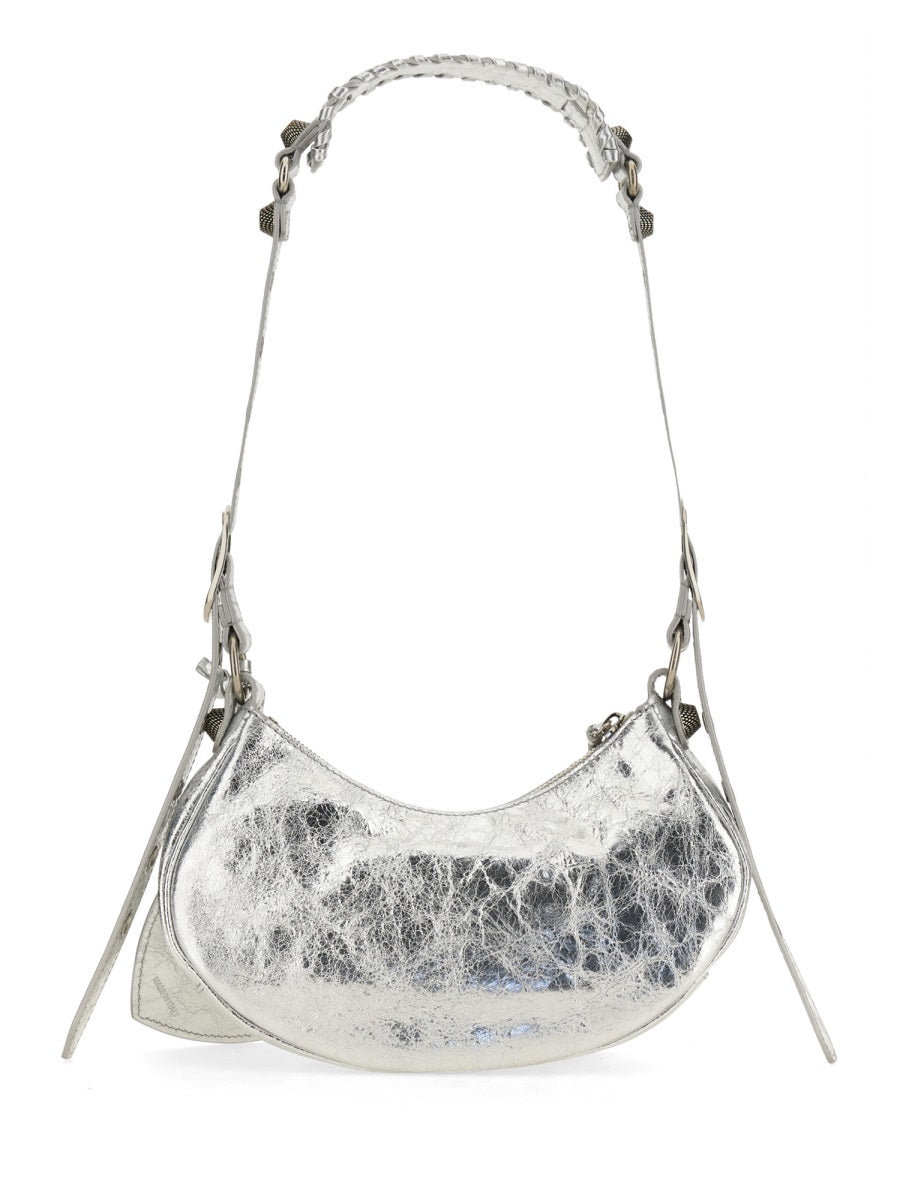 Shoulder Bag Le Cagole XS Silver