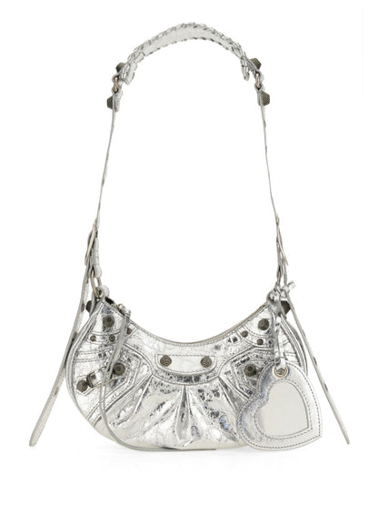 Shoulder Bag Le Cagole XS Silver