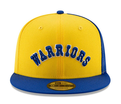 New Era Men's NBA Gs Warriors Hwc Road Uniform 950 Snapback Hats