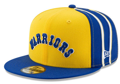 New Era Men's NBA Gs Warriors Hwc Road Uniform 950 Snapback Hats