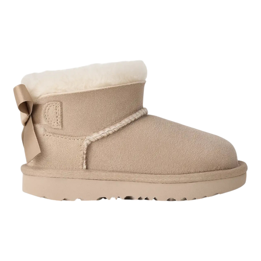 UGG Ultra Mini Bailey Bow Toddlers' Boots — Sand