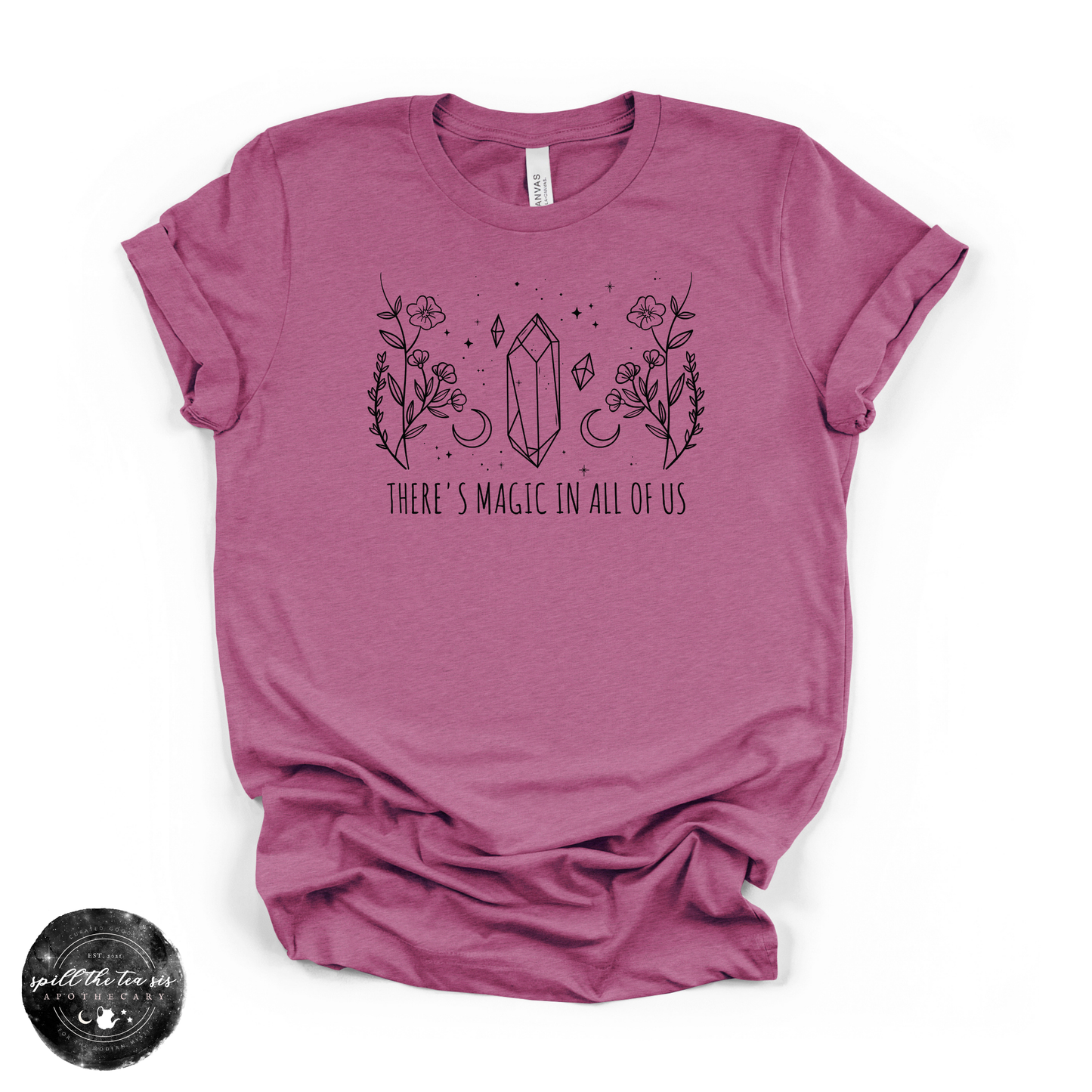 There’s Magic in All of Us Tee (BLACK DESIGN) | Inspirational Graphic T-Shirt